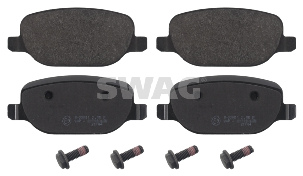 set placute frana,frana disc 74 91 6851 SWAG